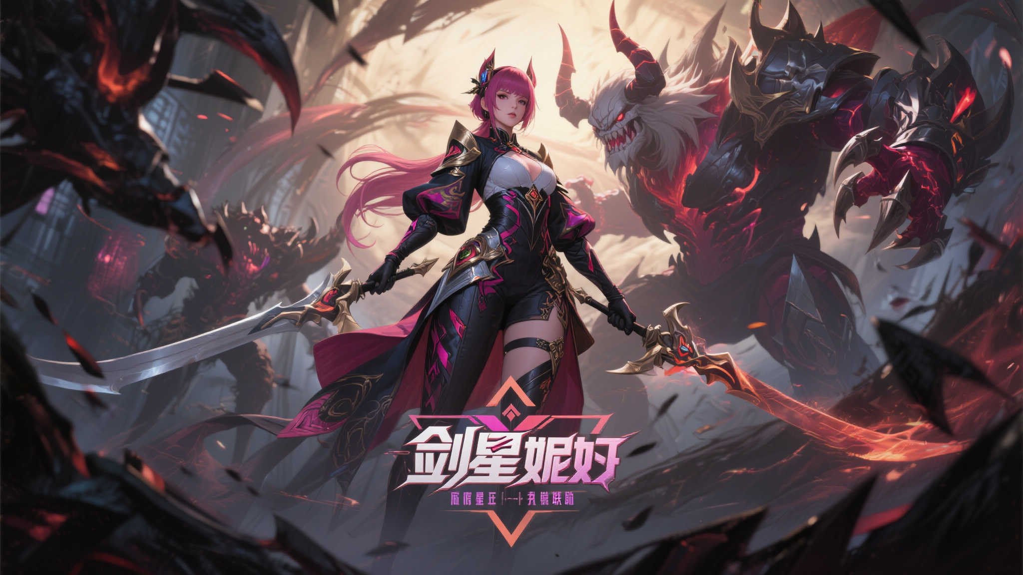 《剑星》携手《妮姬》震撼预告：全新造型与史诗Boss对决！