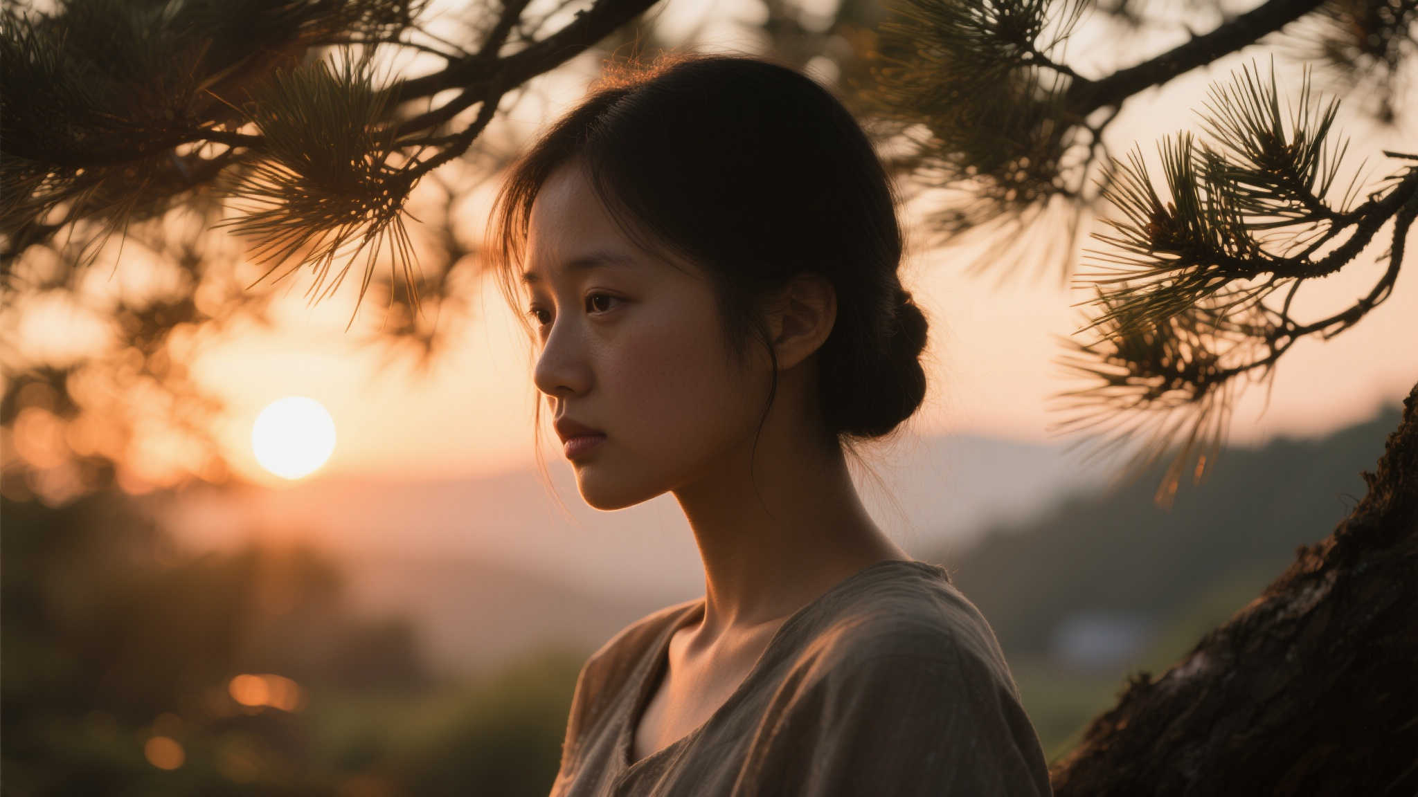 《黑神话》全新3D渲染:溪畔四妹轻嗅白花之美 《黑神话》全新3D渲染:溪畔四妹轻嗅白花之美